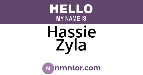 Hassie Zyla