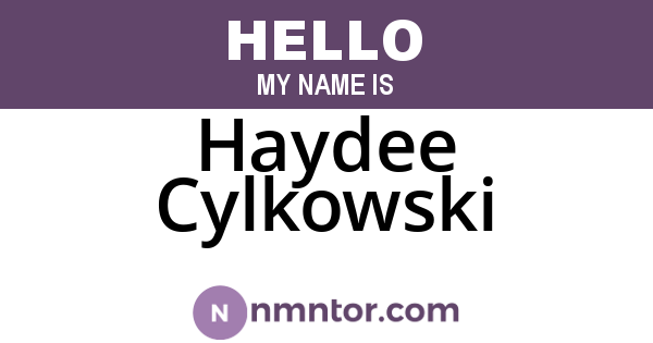 Haydee Cylkowski