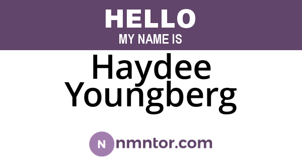 Haydee Youngberg