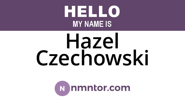Hazel Czechowski