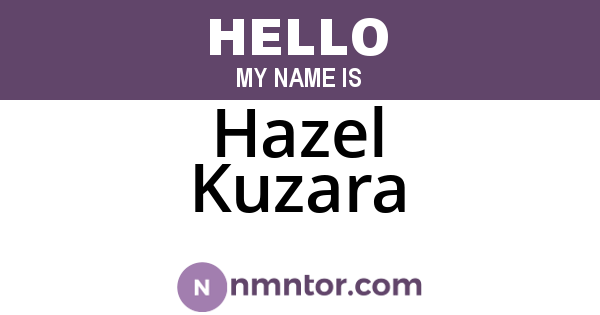 Hazel Kuzara