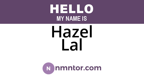 Hazel Lal