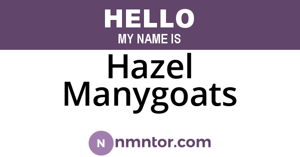 Hazel Manygoats