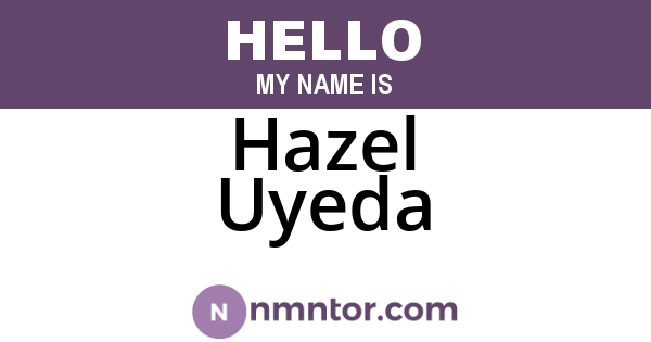 Hazel Uyeda