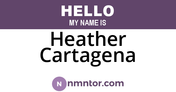 Heather Cartagena