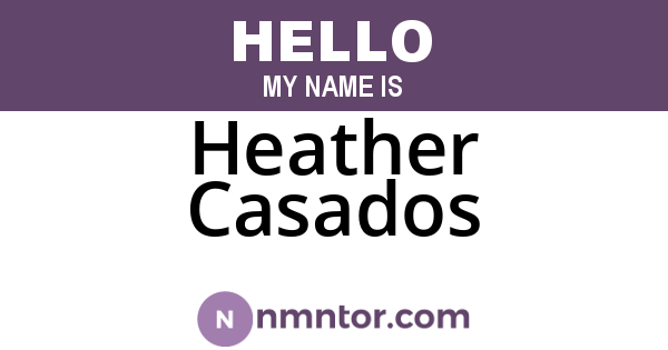 Heather Casados