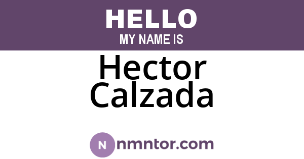 Hector Calzada