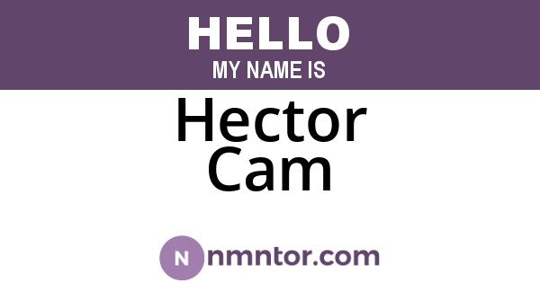 Hector Cam