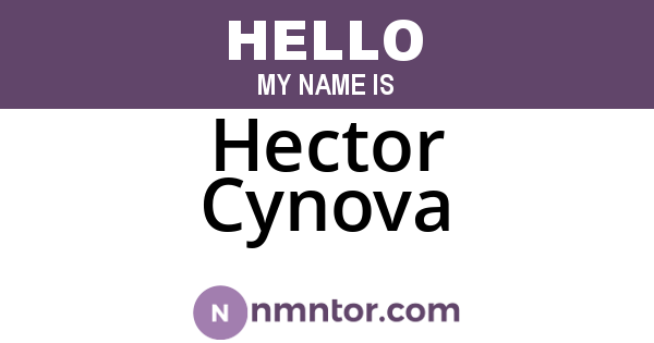Hector Cynova