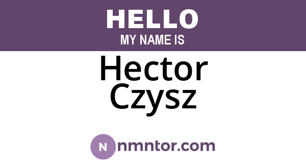 Hector Czysz