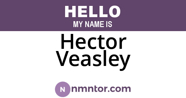 Hector Veasley