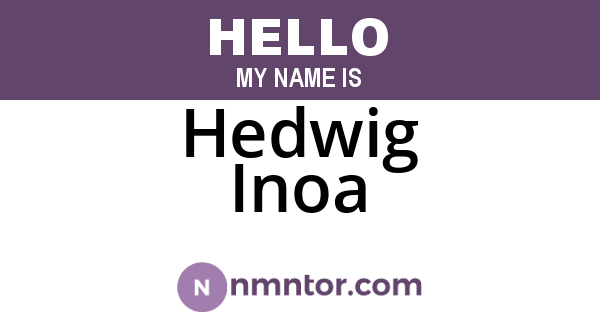 Hedwig Inoa