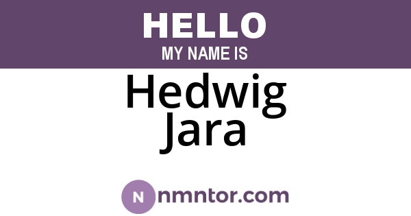 Hedwig Jara