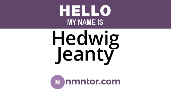 Hedwig Jeanty