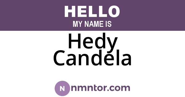 Hedy Candela