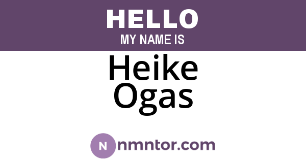 Heike Ogas