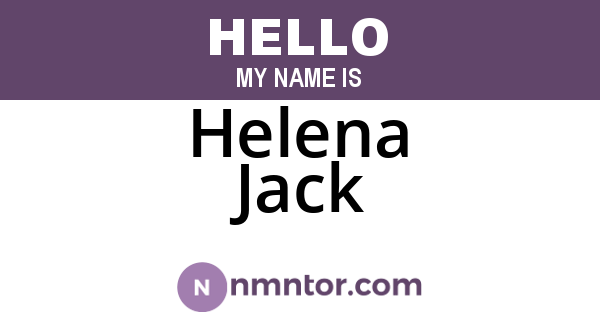 Helena Jack