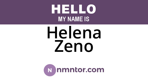Helena Zeno