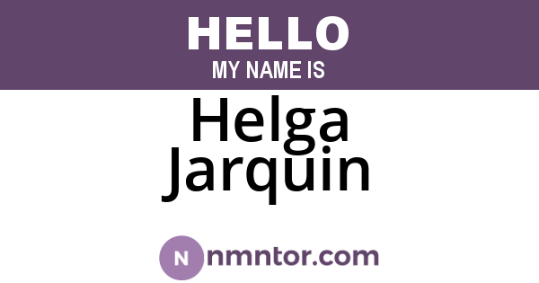 Helga Jarquin