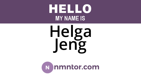 Helga Jeng