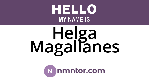Helga Magallanes