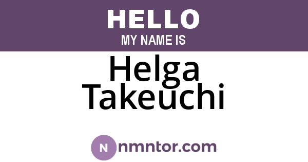 Helga Takeuchi