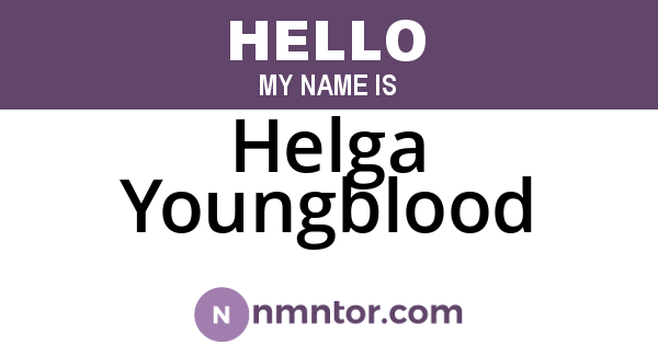 Helga Youngblood