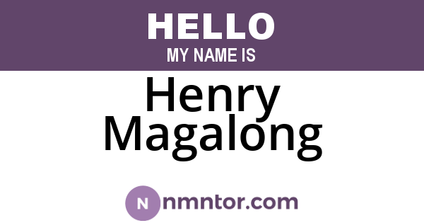 Henry Magalong