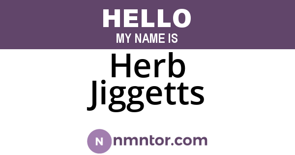 Herb Jiggetts