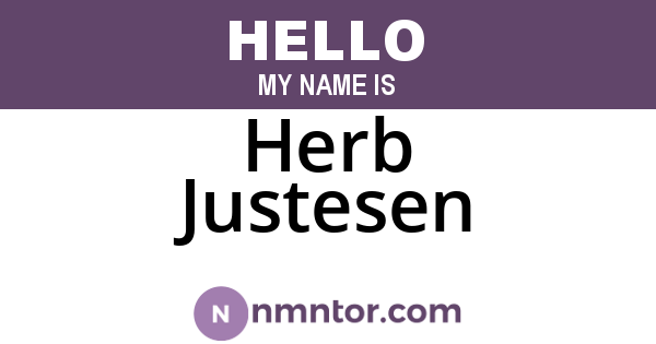 Herb Justesen