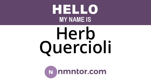 Herb Quercioli