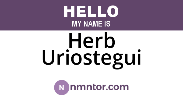 Herb Uriostegui