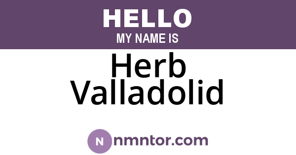 Herb Valladolid