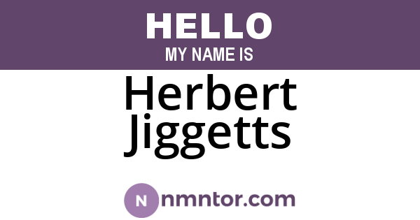 Herbert Jiggetts