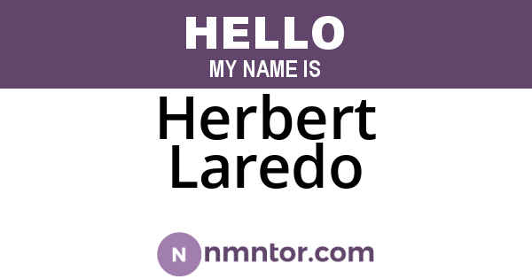 Herbert Laredo