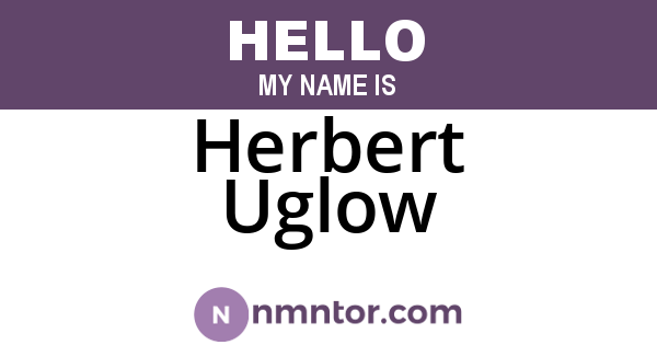 Herbert Uglow