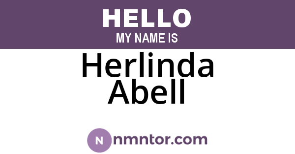 Herlinda Abell