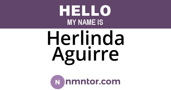 Herlinda Aguirre