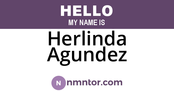 Herlinda Agundez
