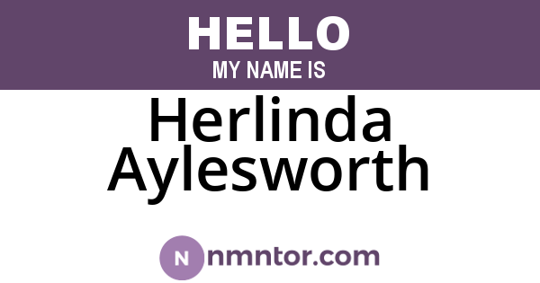 Herlinda Aylesworth
