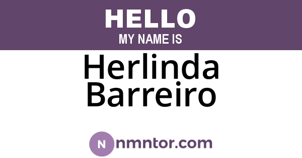 Herlinda Barreiro