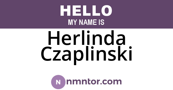 Herlinda Czaplinski
