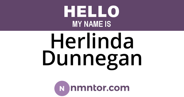 Herlinda Dunnegan