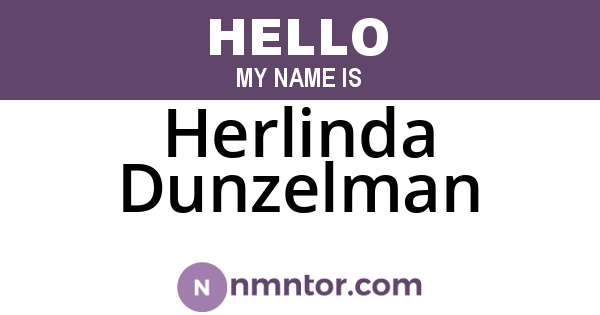 Herlinda Dunzelman
