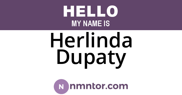 Herlinda Dupaty