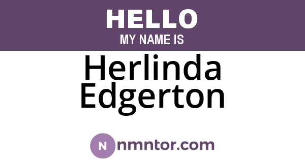 Herlinda Edgerton