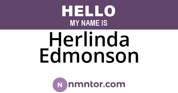 Herlinda Edmonson