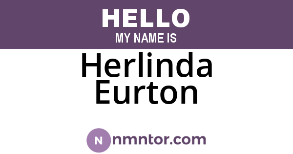Herlinda Eurton