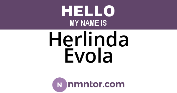 Herlinda Evola