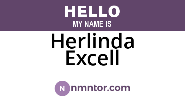 Herlinda Excell